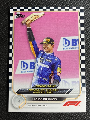 2022 Topps Formula 1 Rainbow Foil & Checker Flag Parallels - Pick from the List - Picture 272 of 291
