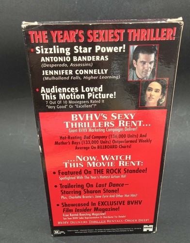 Of Love and Shadows VHS Tape Antonio Banderas  SEXY THRILLER  SUPER RARE!! - Bild 2 von 10