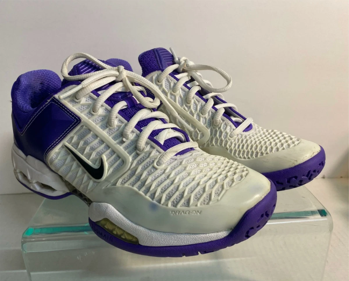 Zoom breathe 2k10 women's tennis shoes purple/white/grey cheap