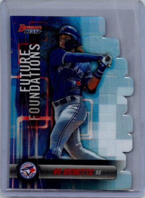 2019 Bowman's Best #FF-BB Bo Bichette Future Foundations Die Cuts