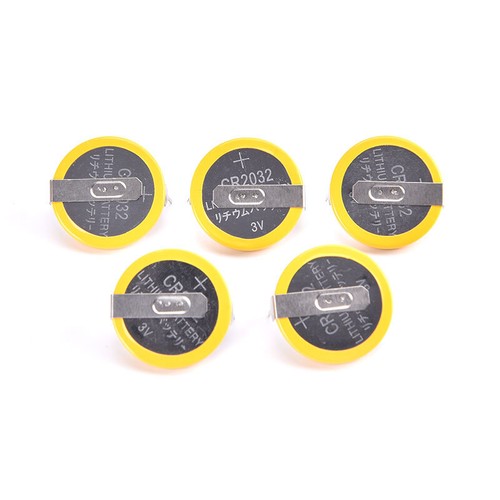 5pcs/lot CR2032 Tabs Solder Foot Soldering Welding Battery Coin Batteries 210m u - Zdjęcie 7 z 8