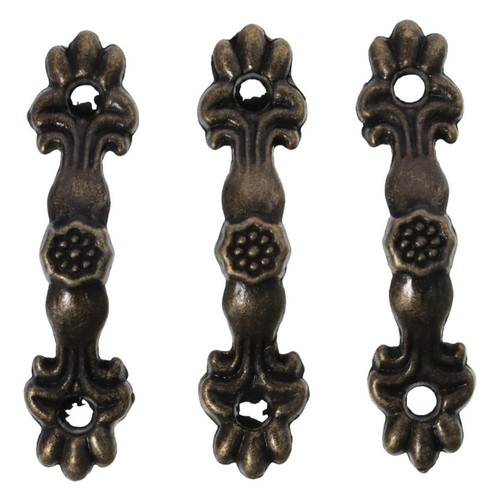 30pcs Bronze Tone Drawer Handle Door Knoks for Jewelry Box, Wooden Box