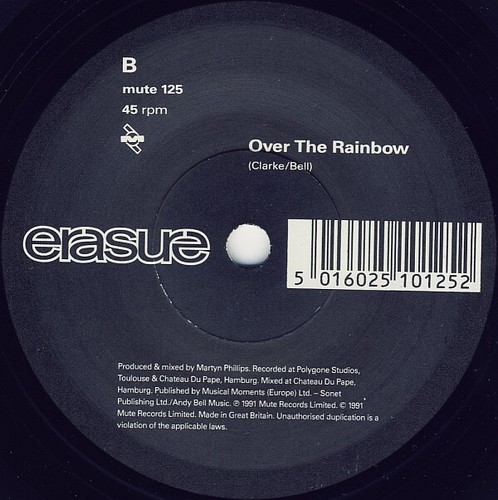 Erasure - Chorus (7", Single, Lyn) - Afbeelding 4 van 4