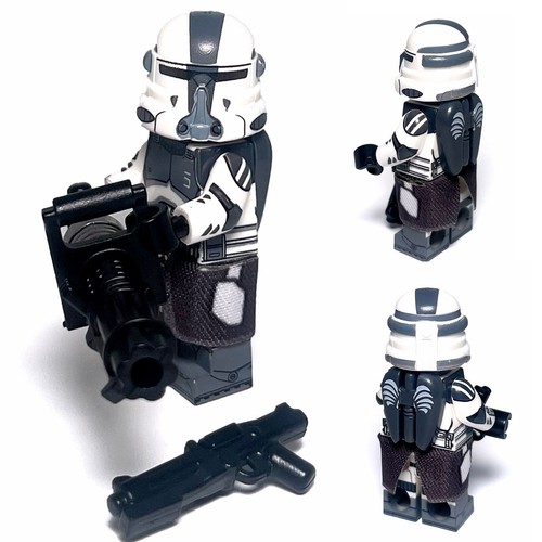 Paquete de minifiguras personalizadas Wolf Star Wars 104º Batallón Comandante Wolffe Clones - Imagen 3 de 9