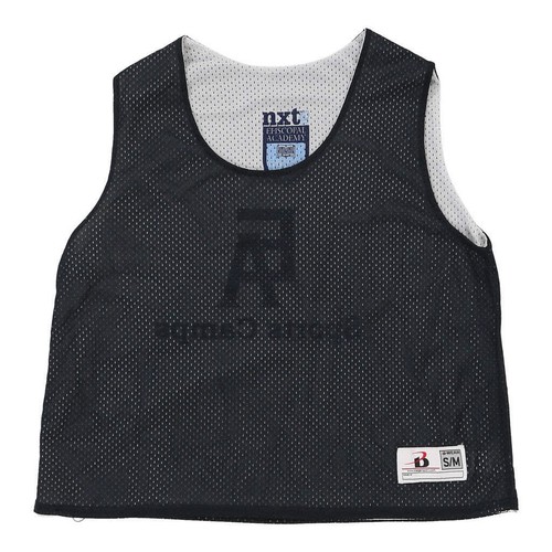 Age 13-14 Unbranded Reversible Jersey - Large Black & White Polyester