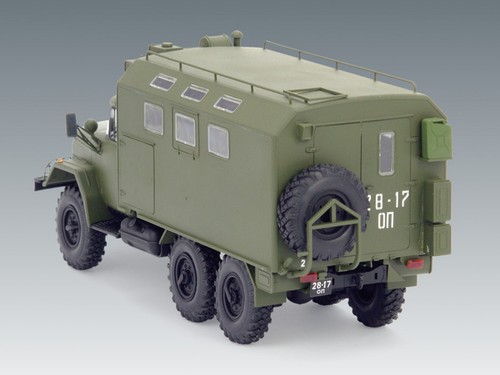 Kit modelo plástico ICM 35517 escala 1:35 ZiL-131 KShM vehículo de comando del ejército soviético - Imagen 18 de 19
