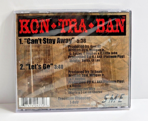 KON-TRA-BAN - "CAN'T STAY AWAY/LET'S GO"  (NEW '02 KANSAS CITY G-FUNK CD SINGLE) - Bild 2 von 8