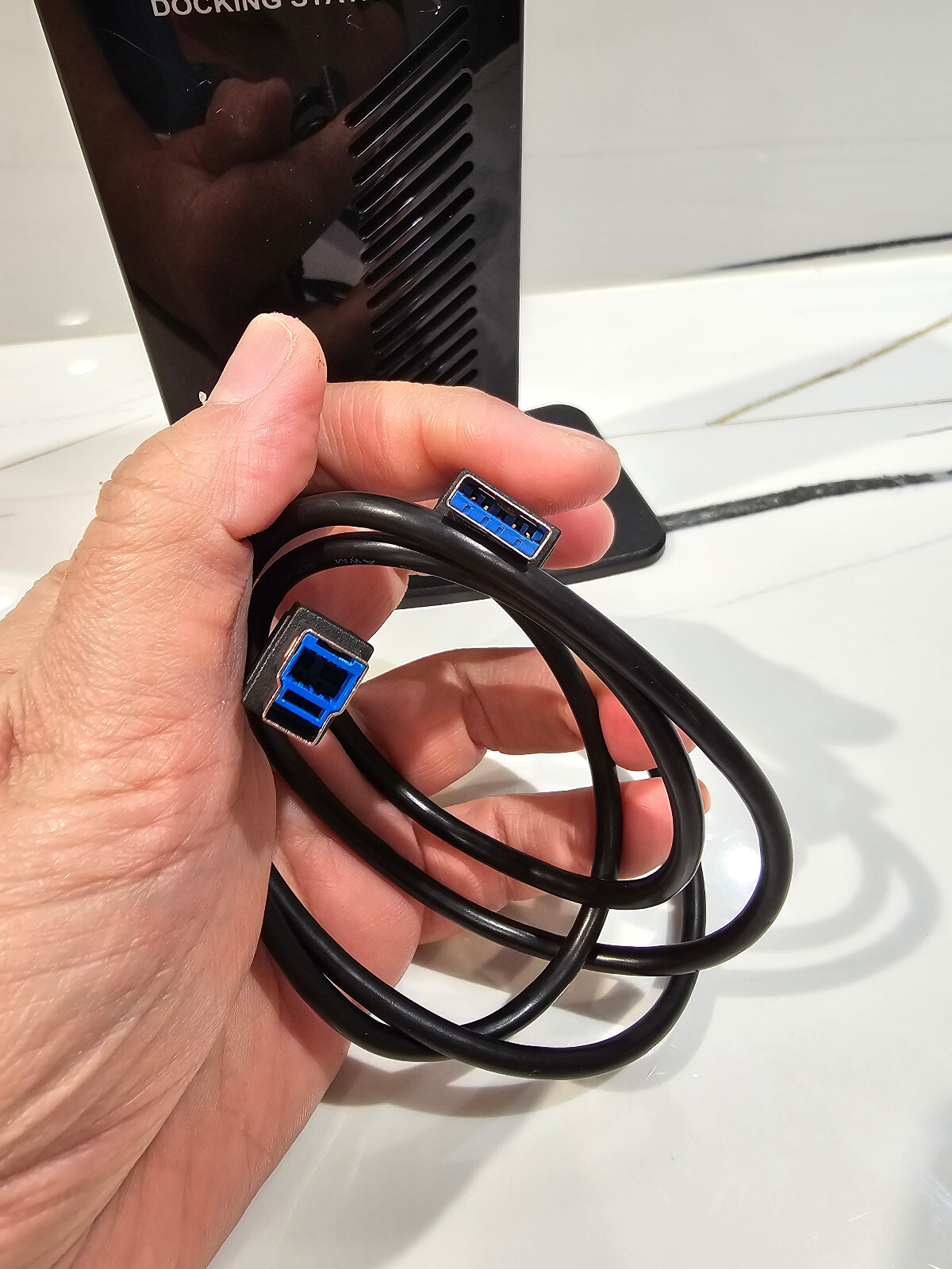 DisplayLink Plugable USBC 4K Docking Station W/ usb cord "TESTED" eBay