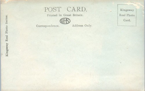 View from Castle Grounds, Lynton, England RPPC Postcard Kingsway Real Photo - Picture 2 of 2