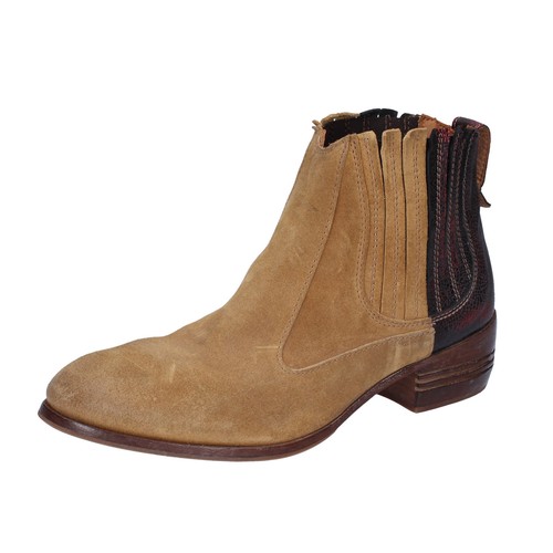 scarpe donna MOMA 37 EU tronchetti beige bordeaux camoscio pelle BT18-37 |  eBay
