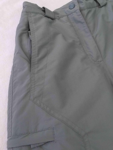 Boys Girls Child's Kids Unisex Size 10 Gray L.L. BEAN Winter Snow Ski Pants EUC - Picture 4 of 8