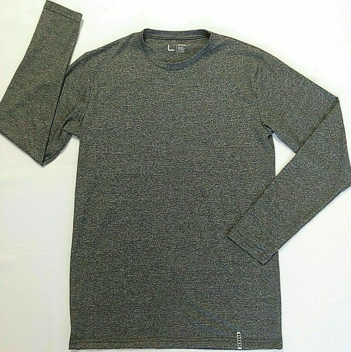 New Men s RBX Long Sleeve Ultra Soft Sleepwear Top Gray RN 63619 L 42 44 28 eBay