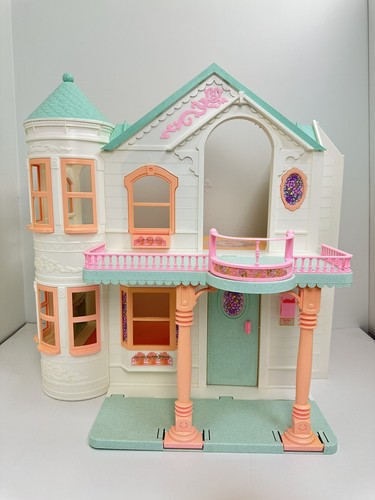 Vintage Barbie Deluxe Dream House Playset 1998 Victorian Home Working Elevator - Picture 20 of 22