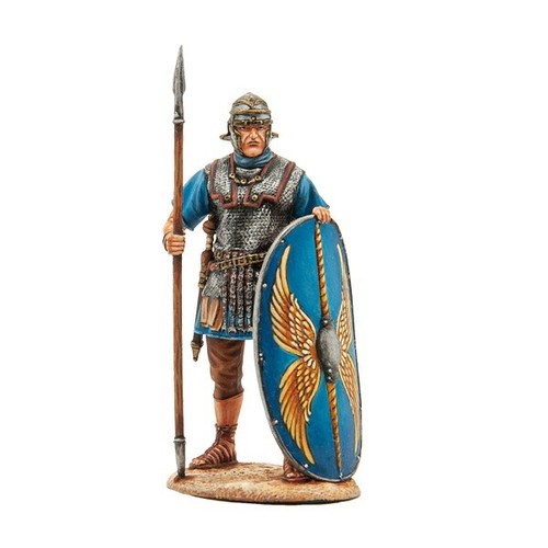 Primera Legión: ROM263 Roman Legionary Guardian Standing - Imagen 1 de 8