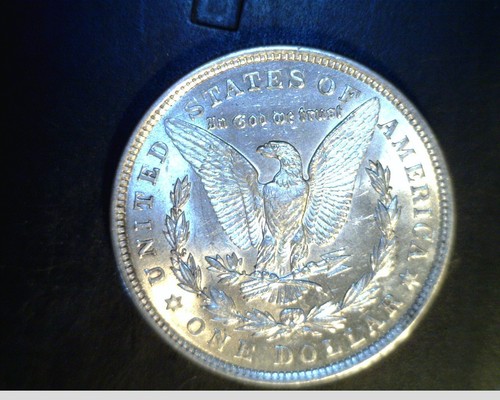 1921-P US Morgan Dollar, Unc High Grade. .7734 oz Slv (US-5646) - Picture 2 of 2