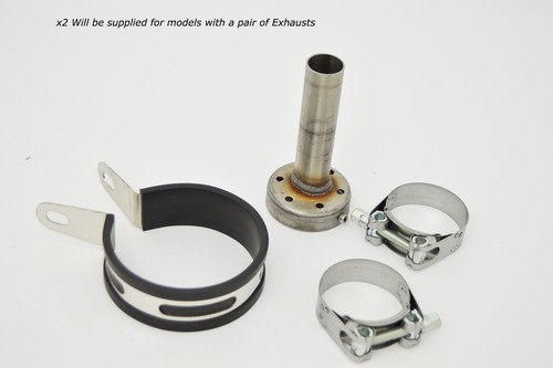 Yamaha TDM900 Exhausts SP Engineering Carbon Fibre Round Stubby Moto GP - Picture 3 of 9