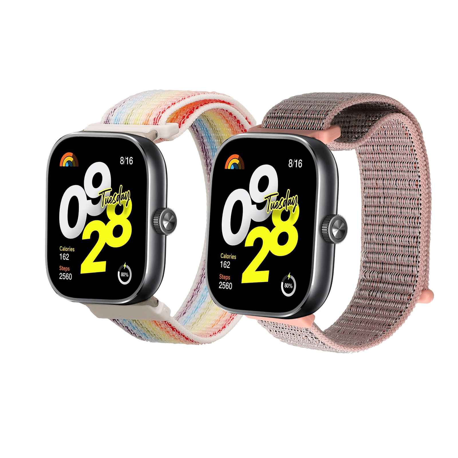 2x Спортивный браслет для умных часов Xiaomi Redmi Watch 4 Band 8 Pro Fitnesstracker 