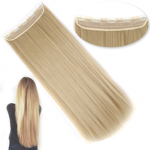 NEW Thick Wavy Curly Clip In On Hair Extensions 3/4 Head 5-Clips Hairpieces ZYL - 第 12/52 張圖片