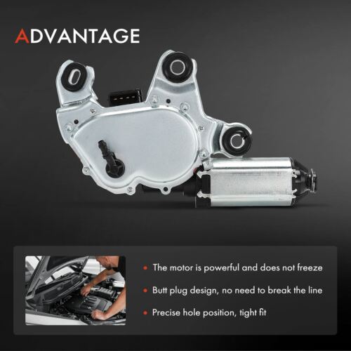 Wiper Motor Rear Side for Skoda Fabia Roomster Superb Yeti 2006-2017 5J7955711 - Picture 7 of 10