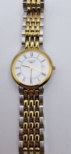 Longines Gents Stainless Steel Two Tone Bracelet Watch with Sapphire Crystal. - Picture 4 of 15