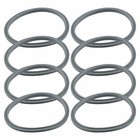 8 Pack Gray Gaskets Replacement Parts for NutriBullet NB-101 NB-201 Blenders