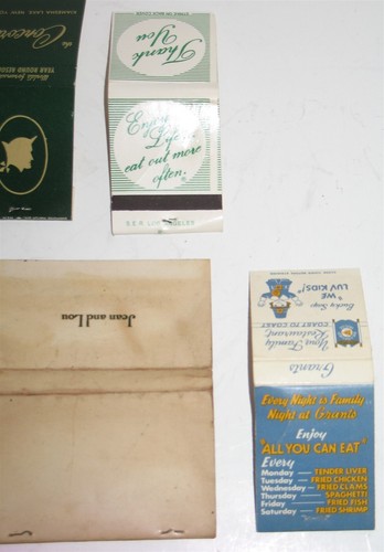 17 Vtg Matchbooks Advertising Sullivan County NY+ The Concord Woodloch Pines - Picture 6 of 8