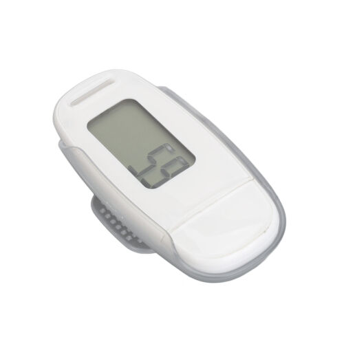(White)Step Counter Large LCD Screen USB Rechargeable Pedometer W/ Lanyard HG - Picture 19 of 24