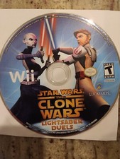 Star Wars: The Clone Wars - Lightsaber Duels (Nintendo Wii, 2008) Disc Only