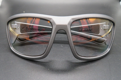 Gárgolas Stance Grafito/Lentes Transparentes/Ciclismo de Seguridad/Gafas Deportivas Nuevas en Caja - Imagen 6 de 7