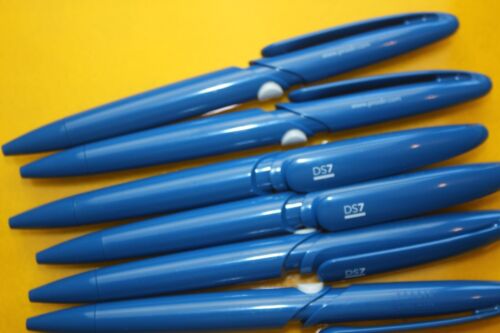 6 Prodir Kugelschreiber 6 Stk Neu DS7 blau hochwertig Swiss made Pen - Bild 3 von 4
