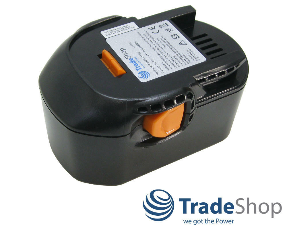 AKKU 14,4V 4000mAh Li-Ion für AEG BSB 14 STX BSB 14 STXN BSS 14 BS14 ...