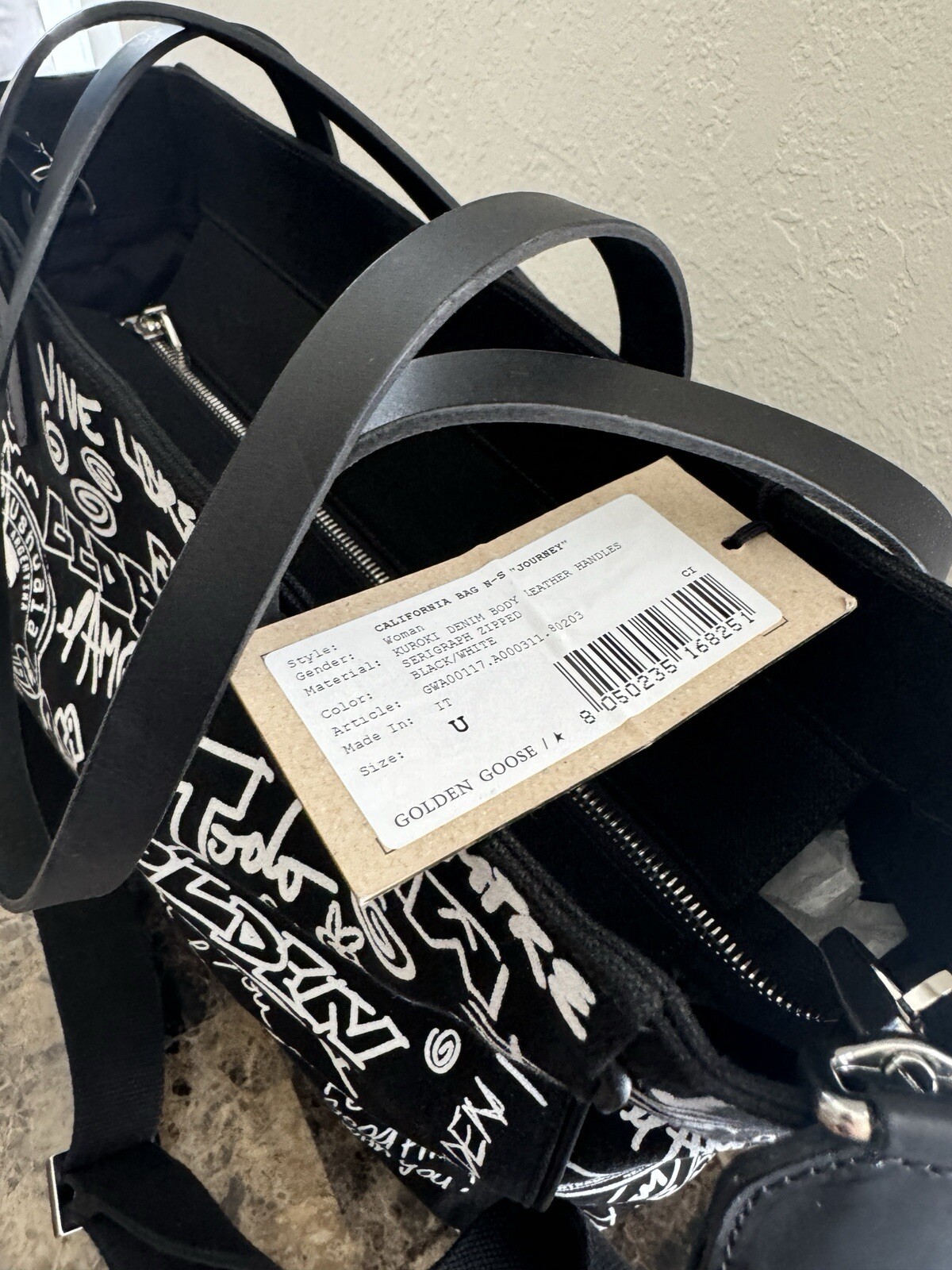 Bolso de Mano GOLDEN GOOSE / BOLSO CALIFORNIA / Graffiti