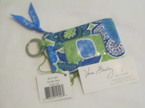 Vera Bradley ZIP ID MONEDA Llavero FUNDA para BOLSO Bolso MOCHILA CORDÓN NUEVO CON ETIQUETAS - Imagen 10 de 37