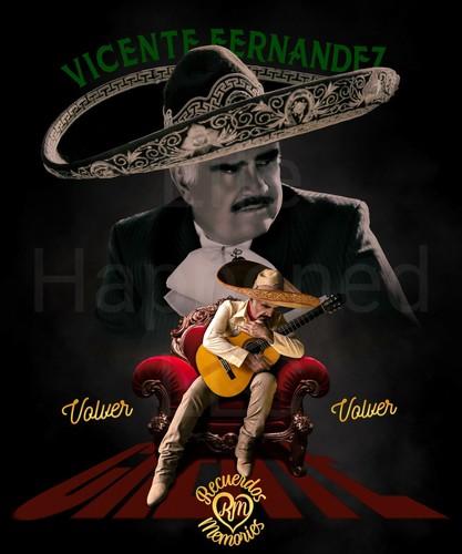 Vicente Fernandez poster new wall art RM Recuerdos Memories Volver Volver - Picture 5 of 5