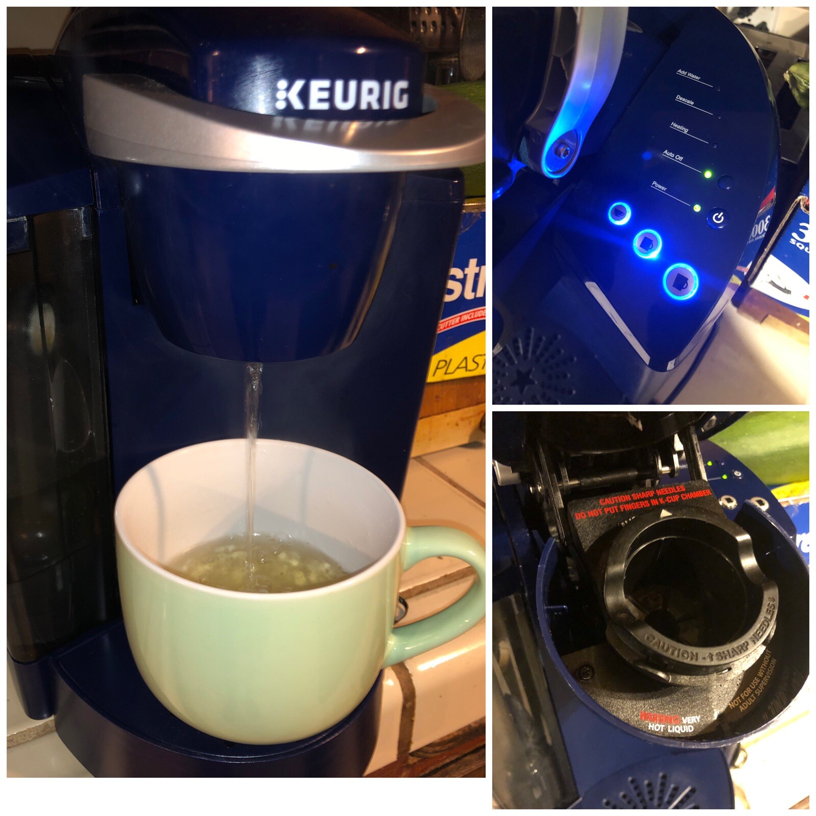 Keurig K40 Elite Single tasse cafetière Brewing System-bleu système de filtrage Keurig K40 Elite Single tasse cafetière Brewing System-bleu système de filtrage