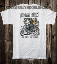 Retro Motorcycle Tee T Shirt Ed Big Daddy Roth Chopper Tijuana Reject