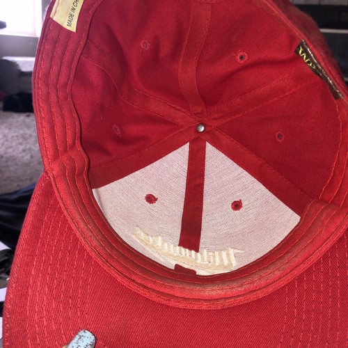 Milwaukee Power Tools Baseballmütze Kappe bestickt Logo verstellbar rot gebraucht - Bild 5 von 8