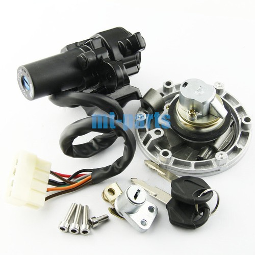 Ignition Key Switch Fuel Tank cap Set for Kawasaki BX250 NINJA 250SL ABS 2015-16 - Picture 2 of 5