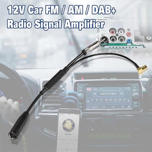 DAB + Car Radio Antenna with Antenna Extension Cable RG174 300 mm - Picture 5 of 5