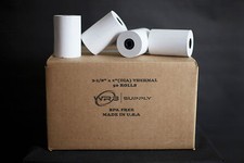 50 Thermal Receipt Paper Rolls, 3-1/8 Inch x 119 Feet