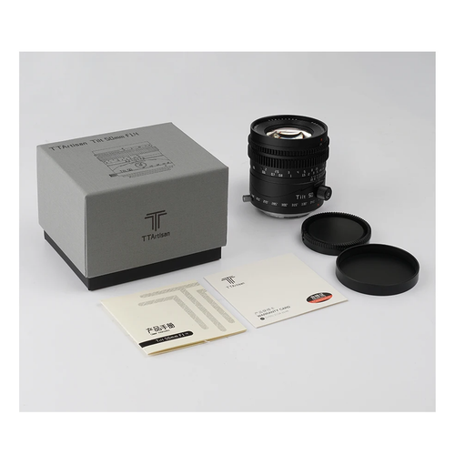 TTArtisan 50mm f/1.4 WEN Full-frame Lens for E/L/FX/R/Z/M43-Mount Tilt Lens  - Picture 9 of 23