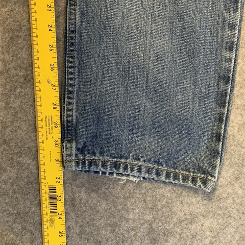 Pantalones de mezclilla Kirkland Signature para hombre 34x32 pierna recta ropa de trabajo - Imagen 11 de 15