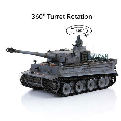 2.4Ghz Henglong 1/16 6.0 Plastic German Tiger I RTR RC Tank 3818 W/ 360° Turret 2.4Ghz Henglong 1/16 6.0 Plastic German Tiger I RTR RC Tank 3818 W/ 360° Turret
