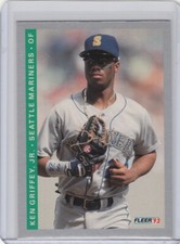 1993 Fleer Baseball Card #307 Ken Griffey Jr. Seattle Mariners - NrMt