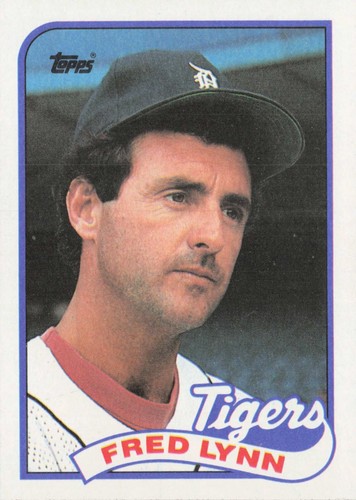 1989 Topps Fred Lynn #416 - Bild 2 von 4