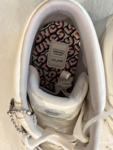 Aldo Tweety Bird Looney Tunes Sneakers Women's sz 9 NEW Warner Brothers Hi-Top - Picture 11 of 14