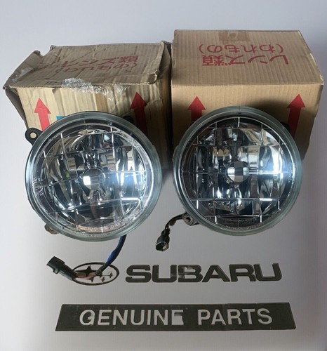 Subaru Impreza Kristallnebelscheinwerfer klassisch GC8 GF8 Strahler neuwertig Original-Zubehör-Hersteller - Bild 3 von 10