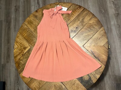 pleated shift dress So Joyous Pleated Shift Dress In Hot Pink