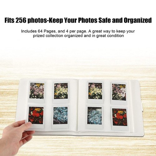 Album fotografico mini custodia istantanea per Polaroid Instax Mini 11 9 (bianco) - Foto 5 di 10