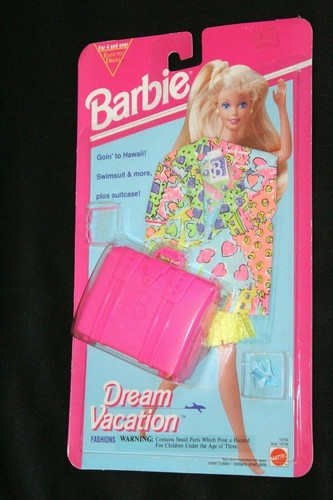 Barbie Dream Vacation Fashions Going To Hawaii Mattel 10754 NRFB - Bild 1 von 2